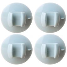 Lot de 4 supports à ventouse pour cuiseur à riz