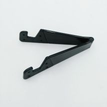 Lot de 4 supports de téléphone portable portables pour bureau, petit support de téléphone portable pliable de poche universel, support de béquille v