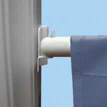 Lot de 4 supports pour tringle de vitrage