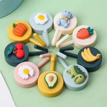 Lot de 40 pièces Crochets Auto-adhésifs mignons, Crochets Muraux en forme d'Animaux fleur et fruits,Pour Peignoir, Manteau,