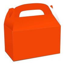 Lot de 48 boîtes à dragées en papier blanc pour fête d'anniversaire, douche, 6 x 3,5 x 3,5 pouces