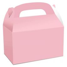 Lot de 48 boîtes à dragées en papier blanc pour fête d'anniversaire, douche, 6 x 3,5 x 3,5 pouces