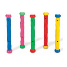 Lot de 5 Bâtons Lestés 'Piscine' 18cm Multicolore