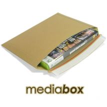 Lot de 50 enveloppes carton media-box compatible Lettre Suivie / Lettre Max La Poste