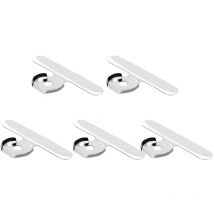 Lot de 5 éplucheurs d'ail de cuisine multifonctionnels pour châtaignes, gingembre, pommes de terre, éplucheur, trancheur, outil d'épluchage, gadgets