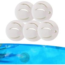 Lot de 5 éponges absorbantes d'huile pour piscine - Filtre de piscine - Boule éponge absorbant l'huile pour piscines, baignoires, spas