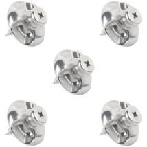Lot de 5 Fixations tableau vis Placo Alu L'attachante