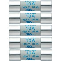 Testo - Fusible 0590 0004 Lot de 5 fusibles de rechange 10 A/1000 v,
