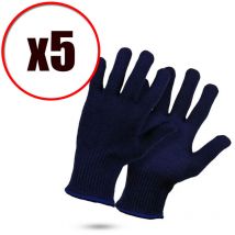 Lot de 5 paires de gants de travail résistant au froid Thermalight EN388 EN511 Taille - Taille 10
