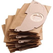Lot de 5 Kärcher 6.904-322.0 Sachet filtre papier accessoire pour les aspirateurs multifonctions eau et poussières Dolaso