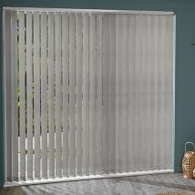 Lot de 5 lamelles verticales 89mm motif lézard pour store californien - - L8,9 x H280cm
