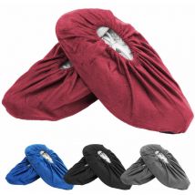 Lot de 5 paires de surchaussures lavables antidérapantes - Prune Vivezen