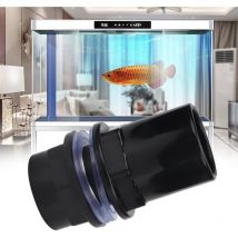 Rapanda - Lot de 5 raccords de tuyau d'eau d'aquarium en pvc, connecteur de tube droit, accessoires pour aquarium (32 mm)