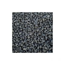 King Matériaux - Lot de 5 sacs de +/- 20 kg - Gravier Noir 6/10