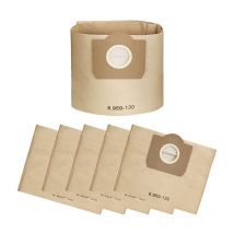 Ouylaf - Sac Aspirateur WD3, Lot de 5 Sacs droits Aspirateur pour Karcher WD3, wd 3 Premium, WD3200, WD3500P, A2204, A2204, A2534, SE4001(Lot de 5 )