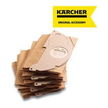 Lot de 5 sacs en papier pour aspirateurs Eau et Poussière Karcher