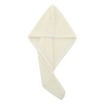 Csparkv - Lot de 5 serviettes à cheveux en bambou pour sécher vos cheveux plus rapidement