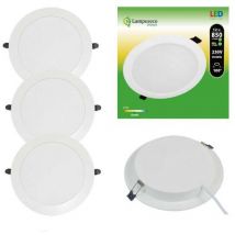 Lampesecoenergie - Lot de 5 Spot Encastrable led Downlight Panel Extra-Plat 12W Blanc Neutre 4200-4500K
