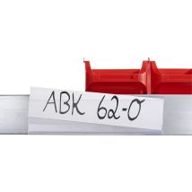 Porte-étiquettes - Autocollants, Lots De 100 - H X L 25 X 100 Mm
