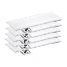 Cyslmuk - Lot de 5 Tampons en Tissu Microfibre pour Nettoyeur Vapeur EasyFix SC2 SC3 SC4 SC5