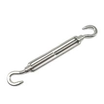 Linxor - Lot de 20 tendeurs de fil réglables en acier inoxydable - Double crochets - M4