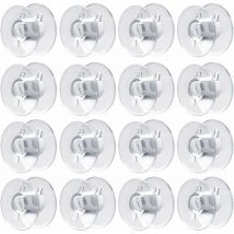 Cyslmuk - Lot de 50 Canette Machine a Coudre Bobines pour Machine à Coudre Canette Plastique Canettes Machine à Coudre pour Brother Singer Kenmore
