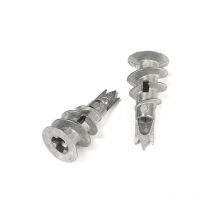 Lot de 50 chevilles de fixation pour plaque de plâtre auto-perçantes - En métal pour plaques de plâtre à une couche et à double couche
