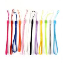 Lot de 50 cordons colorés pour clés usb, porte-clés, badge d'identification (couleurs mélangées)