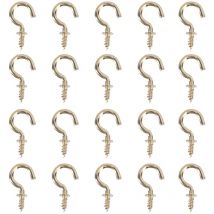 Feiyue - Lot de 50 crochets à vis en fer robustes, crochets de suspension autotaraudeurs