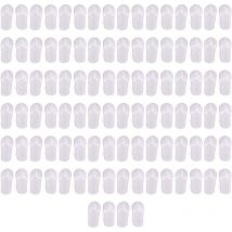Rapanda - Lot de 50 paires de chaussons jetables antidérapants unisexes portables pour la maison, le spa, l'hôtel, les invités de la fête (tableau
