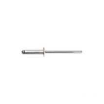 Lot de 50 rivets alx trs alu/acier standard Degometal 4 x 12 mm