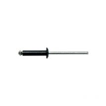 Lot de 50 rivets éclatés noirs gostar trs standard Degometal 4 x 16 mm