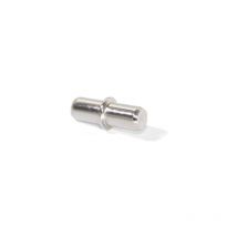 Emuca - Taquets cylindriques, pour bois, d. 5 mm, Acier, Nickelé, 50 ud. - talla