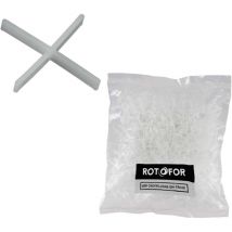 Rotofor - Lot de 500 croisillons en croix pour joints de carrelage et faïence - 3