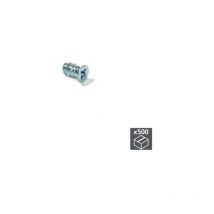 Eurovis, à tête plate Pozidrive, d. 6.2 mm, 11 mm, Acier, Zingué, 500 ut. - talla - Emuca