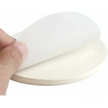 Lot de 500 papiers antiadhésifs pour Presse à Hamburger Burger Steak Haché,Ustensile de barbecue - 11,5 cm de Diamètre