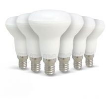 Arum Lighting - Lot de 6 ampoules led E14 R50 5W Eq 50W Température de Couleur: Blanc chaud 2700K