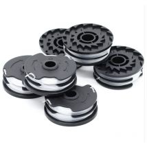 Aafgvc - Lot de 6 bobines de fil de rechange pour débroussailleuse sans fil lidl Parkside prta 20-Li A1, B2, C3, prt 550 A1, A3, prt 300 A1-2 x 4 m