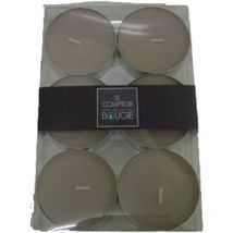 Lot de 6 bougies colorÇes - Diam. 5,9 cm