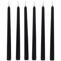 Feiyue - Lot de 6 bougies led pour Halloween - Bougies électriques créatives sans flamme