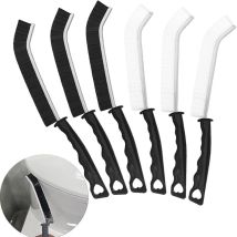 Lot De 6 Brosses De Nettoyage Pour Fissures, Joints Et Carrelage, Multi-usages Avec Poignées Pour Portes, Fenêtres, Salles De Bains, Cuisines, 