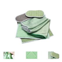 Lot de 6 Chiffon Bambou Microfibre pour Vitres Miroirs Carreaux Carrosserie Microfibre Bambou Vitre Ménage Salle de Bain Trimec