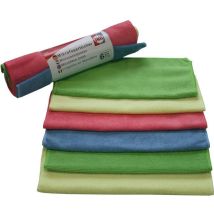 Chiffon microfibre 932 – 6 pc(s) – 300 mm x 300 mm – 70% polyester, 30% polyamide – IWH