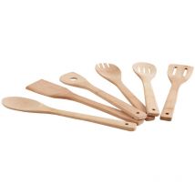 Couverts de service en bambou (lot de 6)