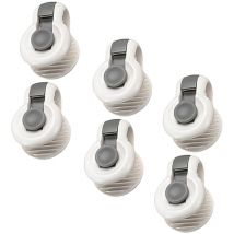 Lot de 6 gris Épaisseur 30mm Pinces/Clips Couette Clips Housse de Couette Clips Courtepointe Pinces Anti-Mouvement Couette Antidérapant Couette