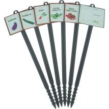 Mikado - Etiquettes pour plante pomme de terre patate douce X6