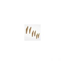 Lot de 6 patères bois vintage, patères bois, capacité de charge 5 kg, patères murales, patères peignoir, patères chapeau, patères, patères