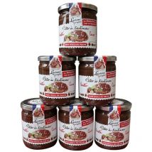 Lot de 6 Pâtes à tartiner aux noisettes et cacao - 400g Lucien Georgelin