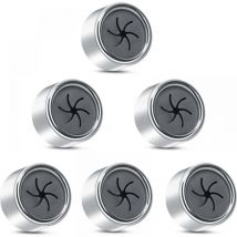 Lot de 6 Porte Torchons, Crochet Torchon Cuisine, Accroche Torchon Ronds pour Cuisine, Salle de Bain et Maison, Accroche Serviette Cuisine, Porte