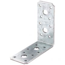Alberts Lot de 6 équerres galvanisé, 90x90x40 mm